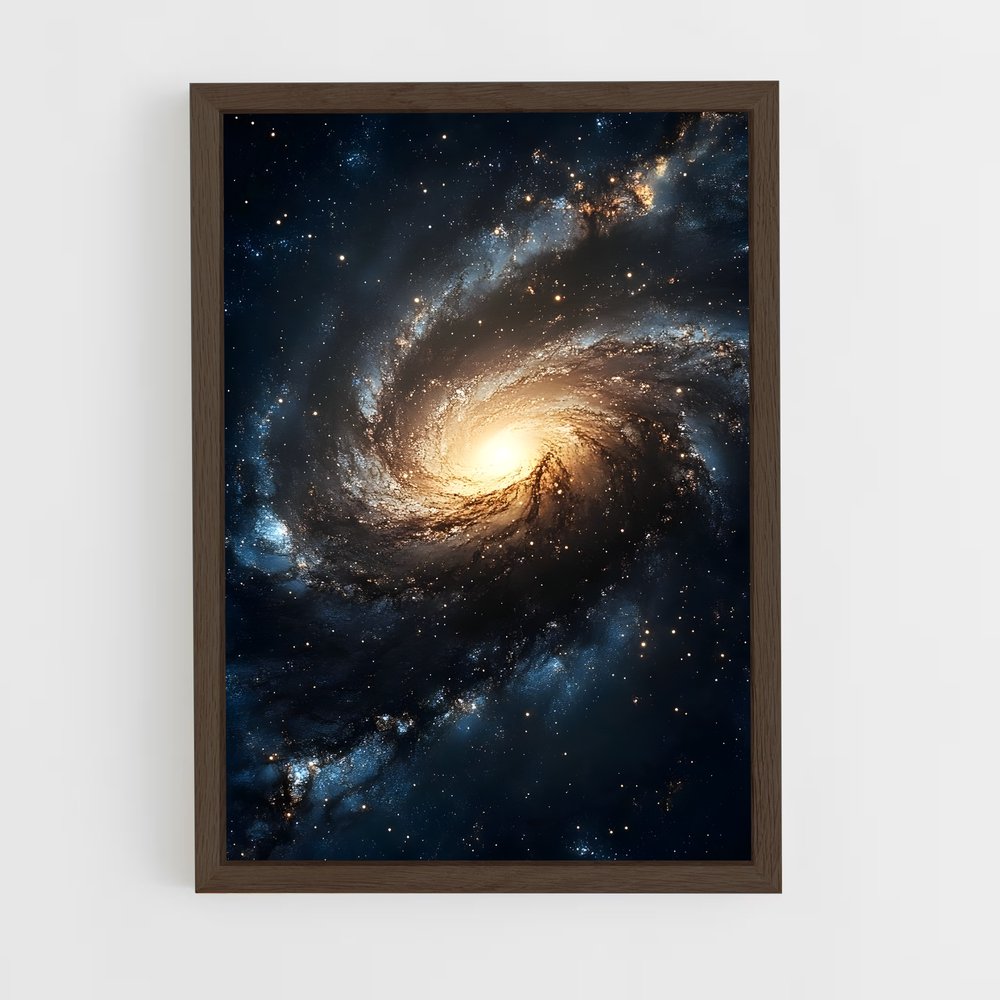 ap-galaxies-23 cadre Bois foncé