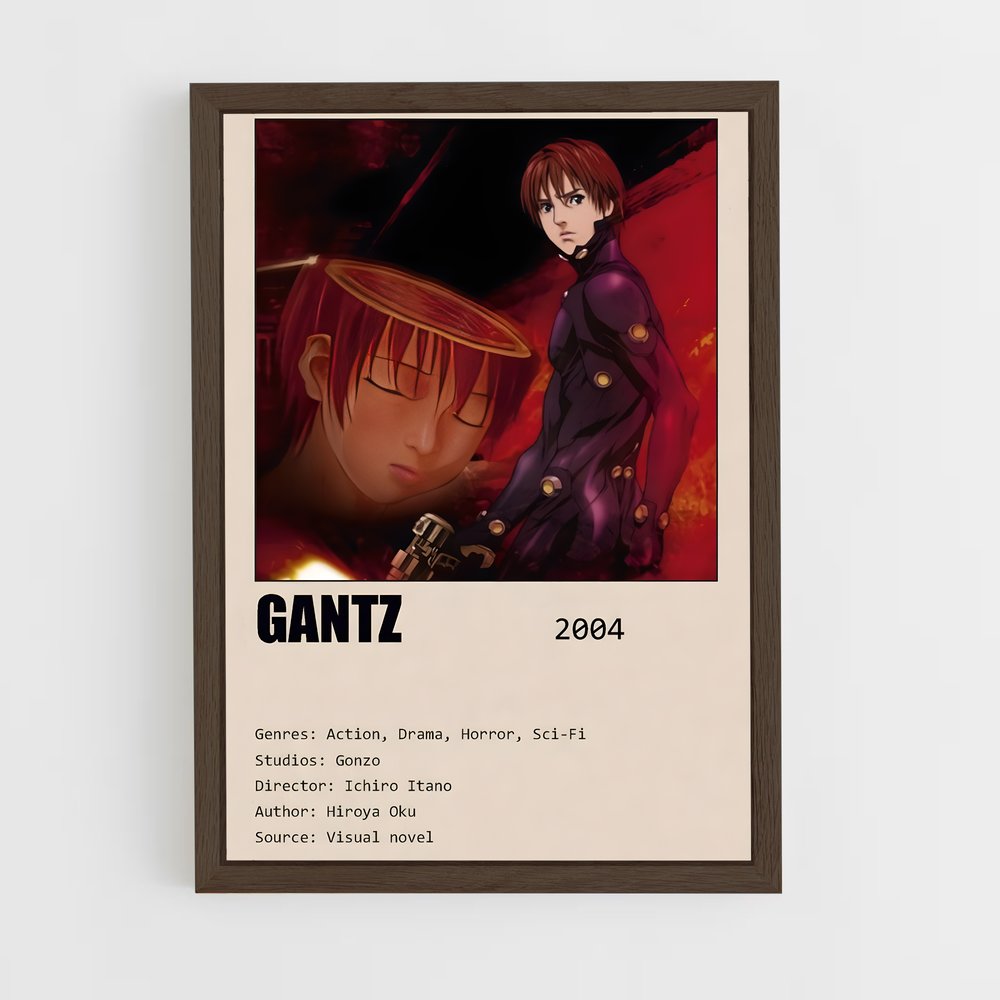 ap-gantz-3 cadre Bois foncé