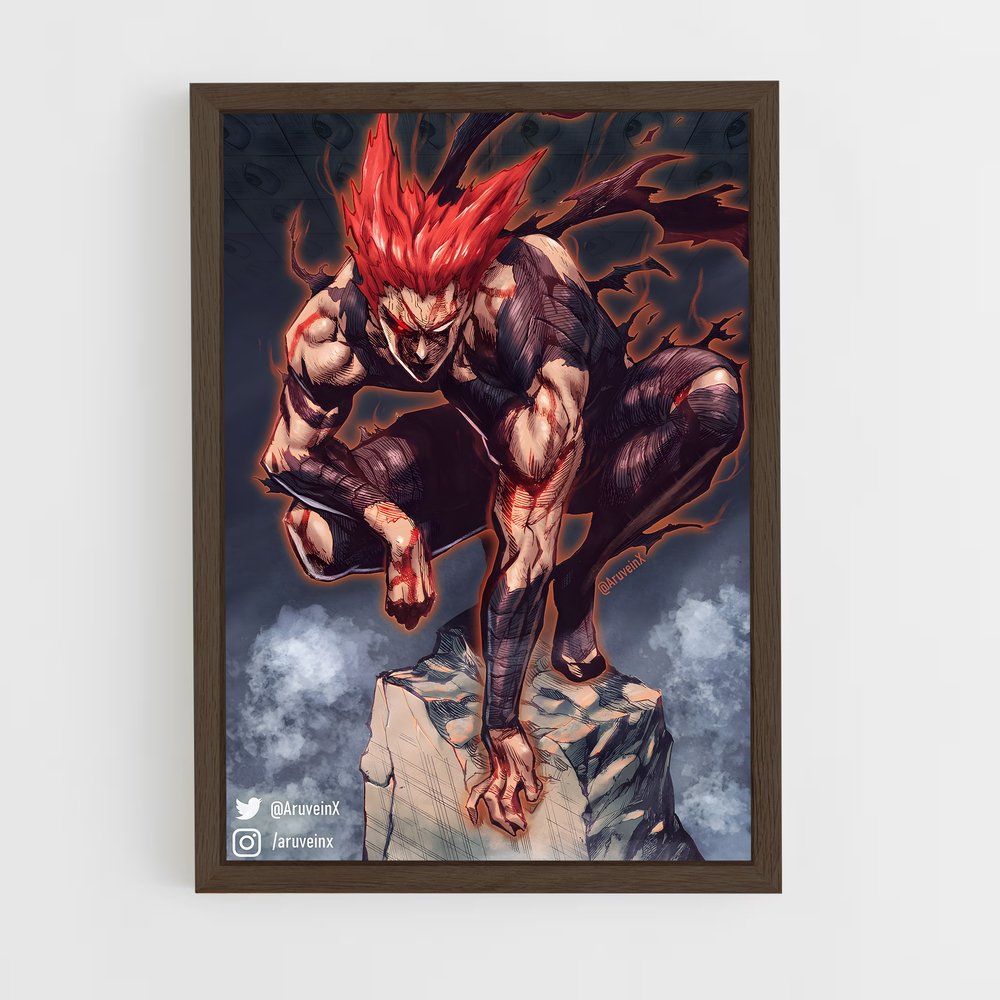 ap-garou-11 cadre Bois foncé