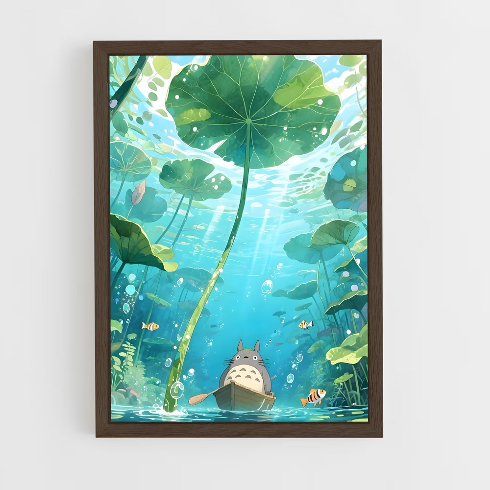 ap-ghibli-5 cadre Bois foncé