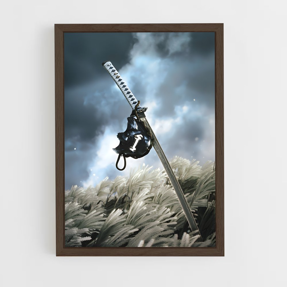 ap-ghost of tsushima-2 cadre Bois foncé