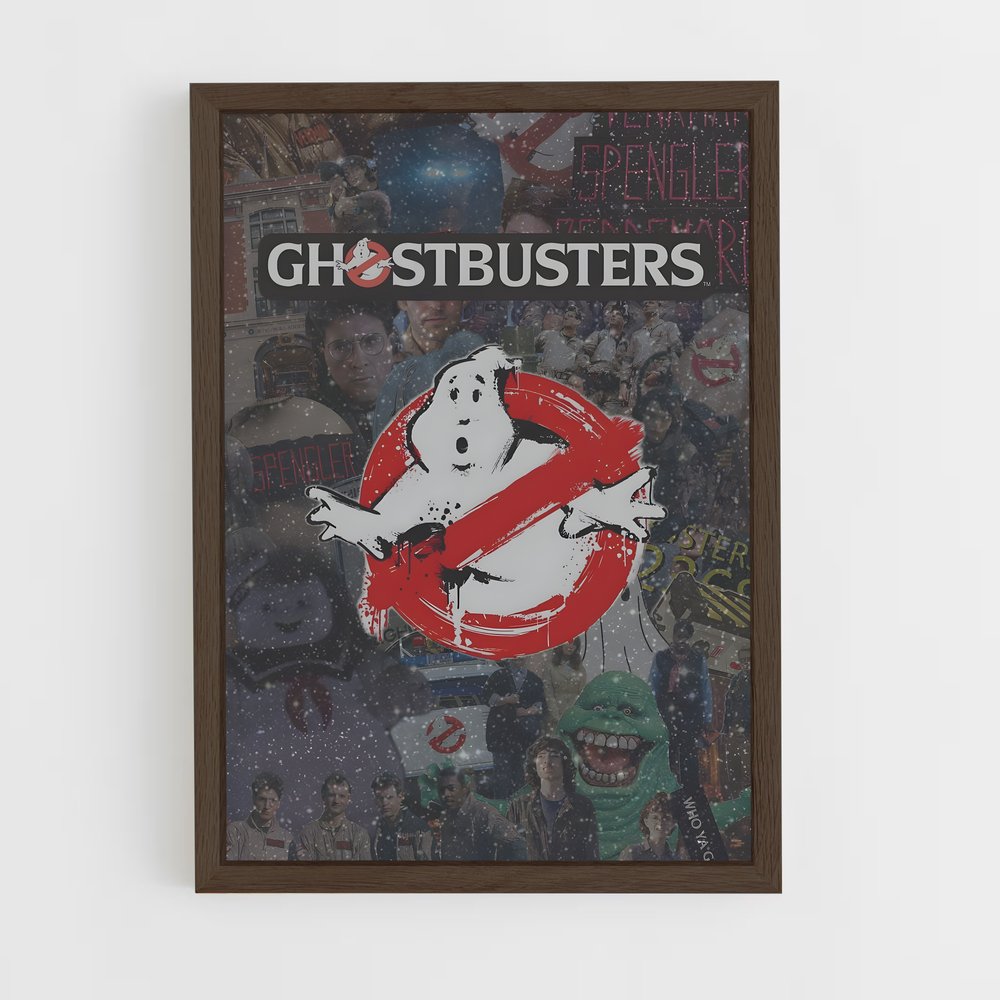 ap-ghostbusters-2 cadre Bois foncé