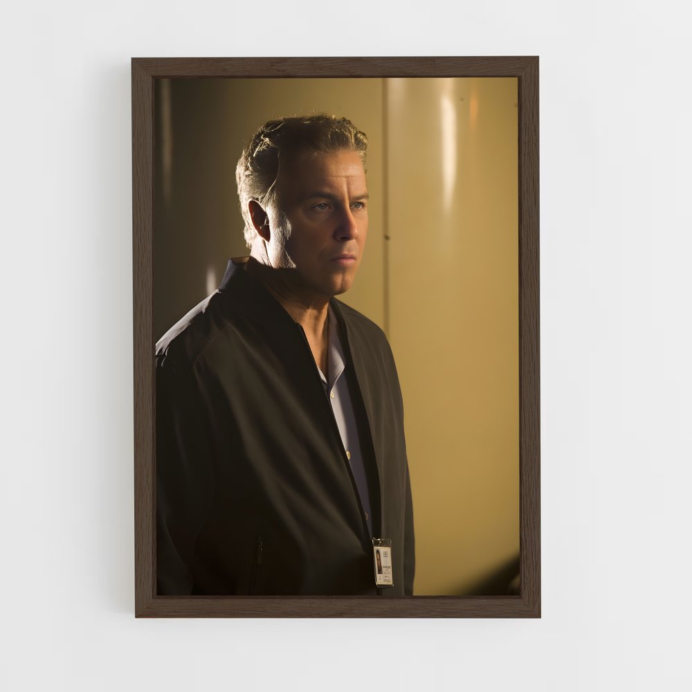 ap-gil grissom-4 cadre Bois foncé