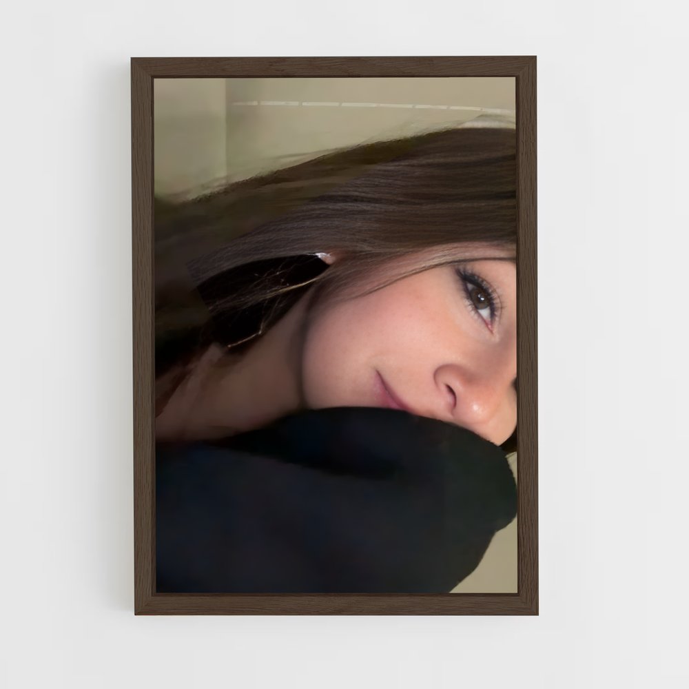 ap-girl-3 cadre Bois foncé