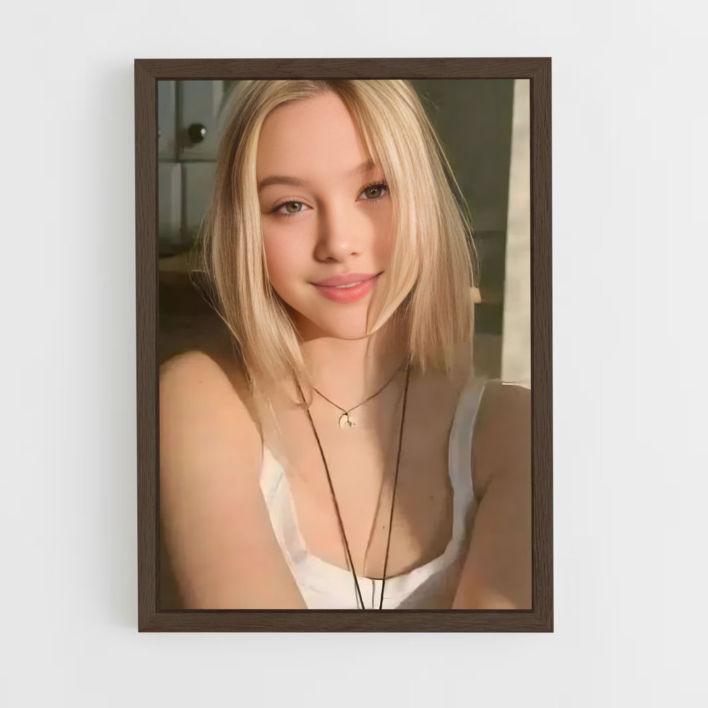 ap-girl-6 cadre Bois foncé