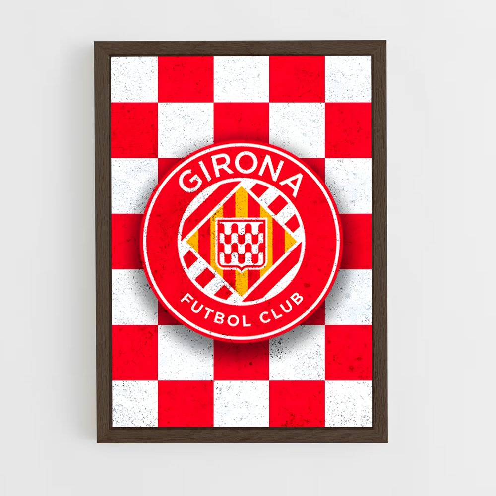 ap-girona fc-7 cadre Bois foncé