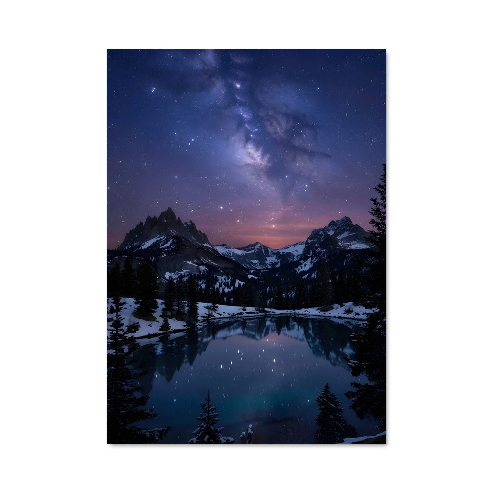 Poster Glacial lake 97033