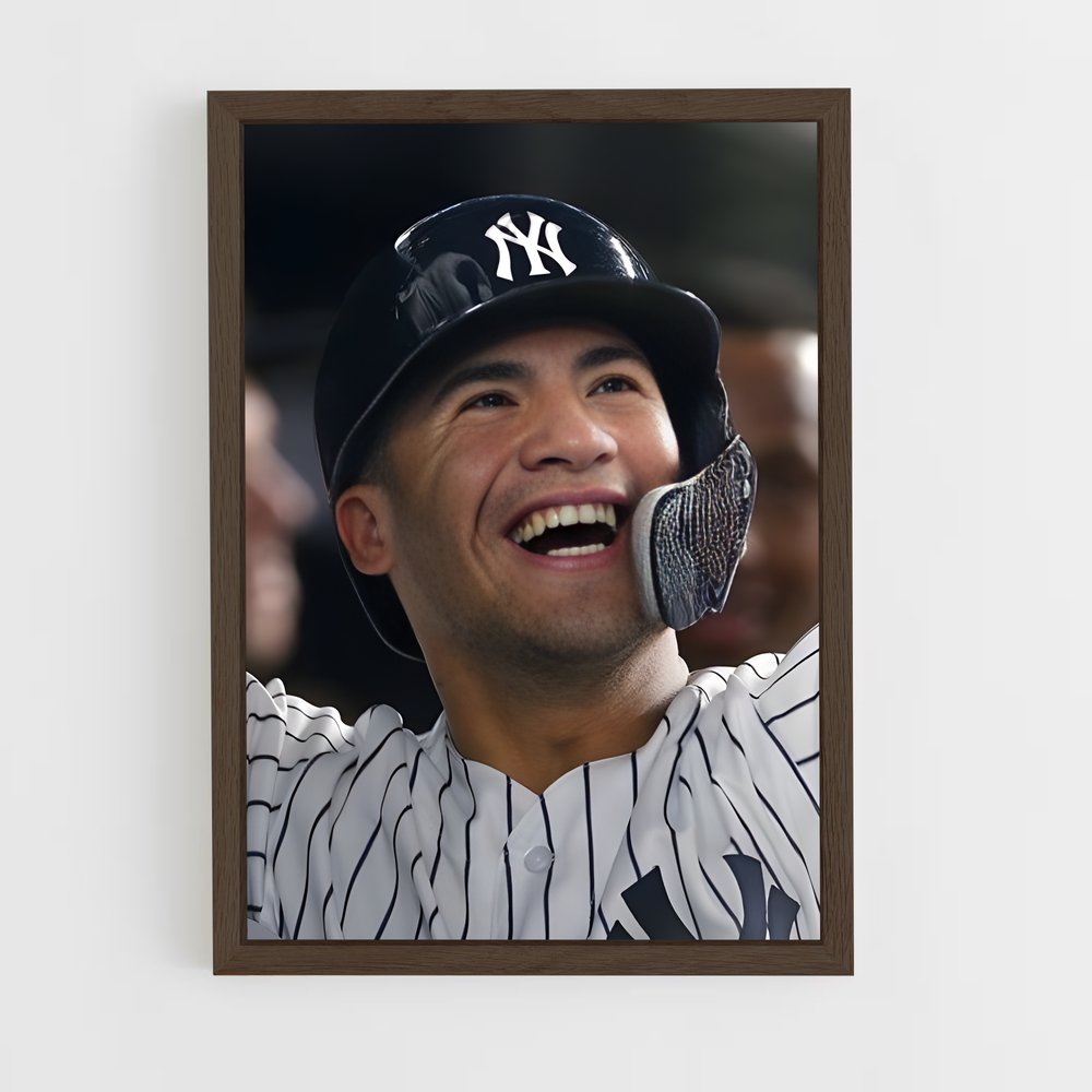 ap-gleyber torres-9 cadre Bois foncé
