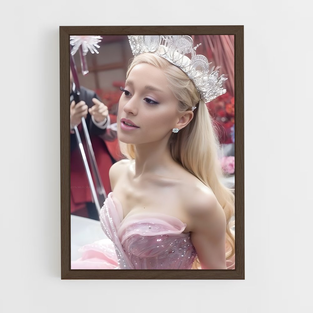 ap-glinda good witch-5 cadre Bois foncé