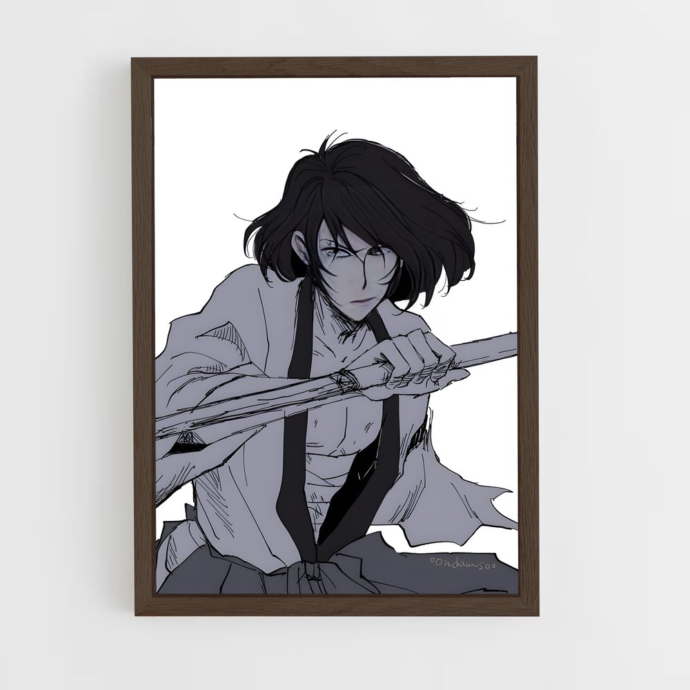 ap-goemon ishikawa xiii-1 cadre Bois foncé