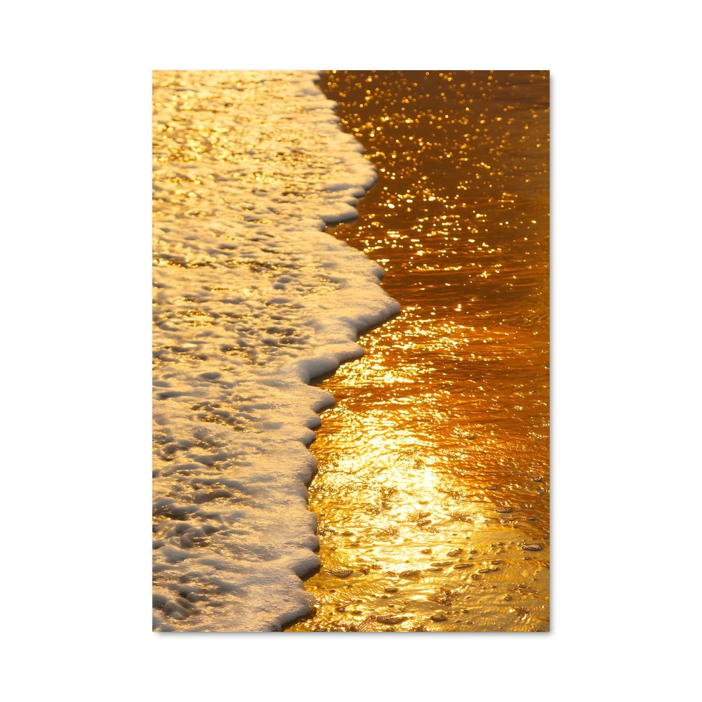 Poster Golden Waves