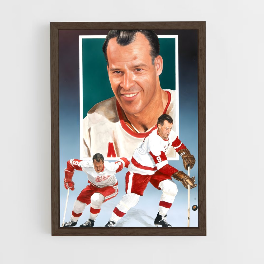 ap-gordie howe-3 cadre Bois foncé