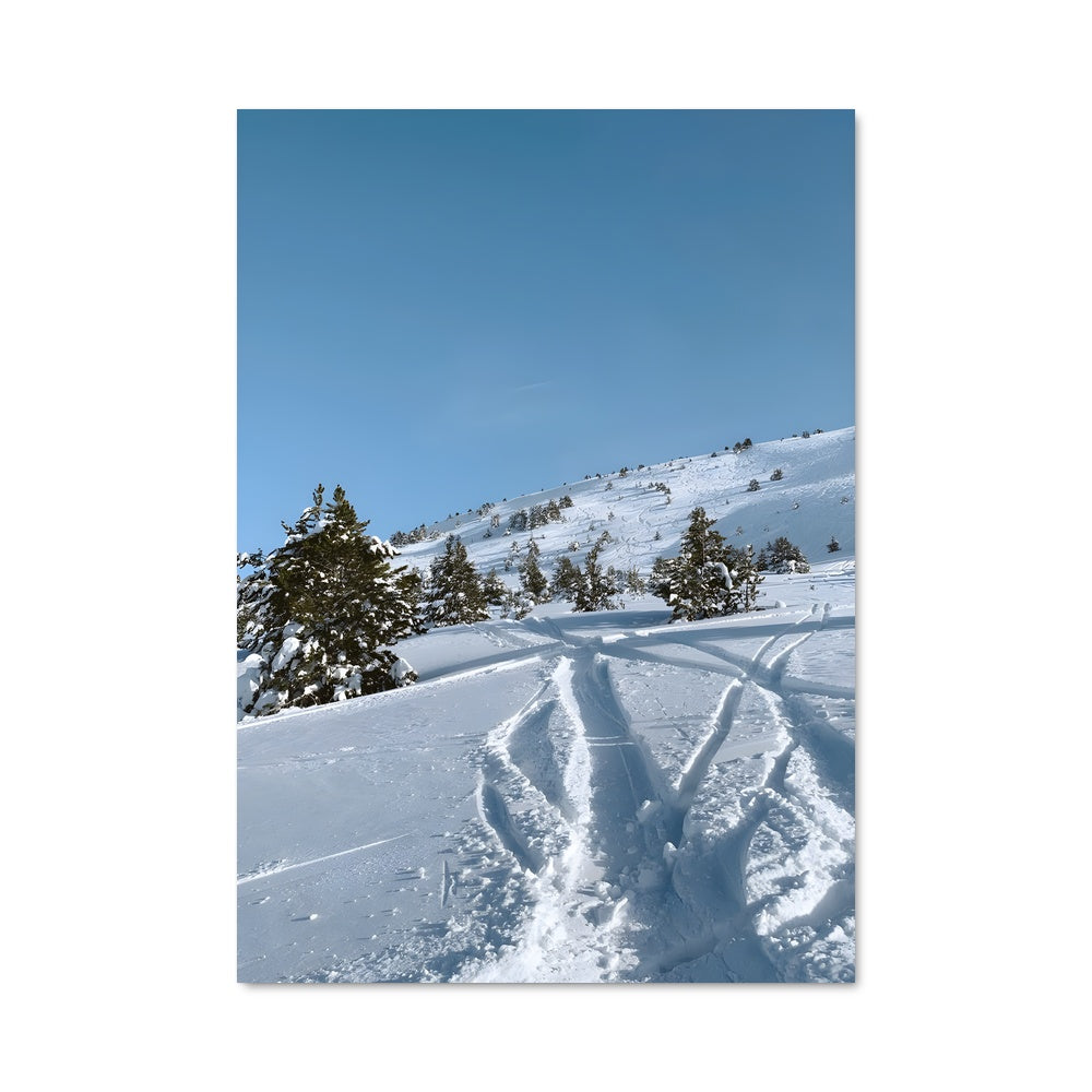 Poster Piste Enchantée