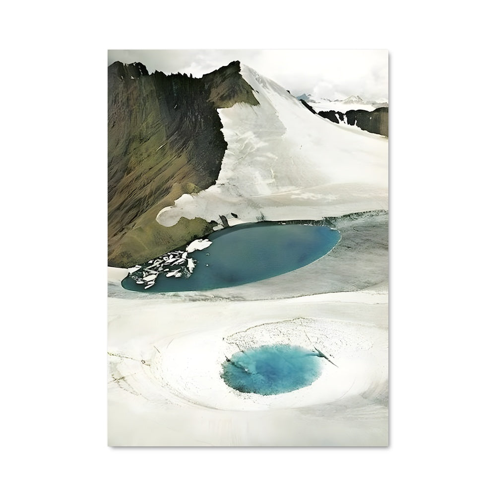 Poster Lac de Glace