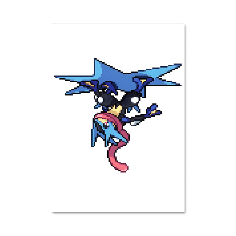 Poster Pixel Greninja