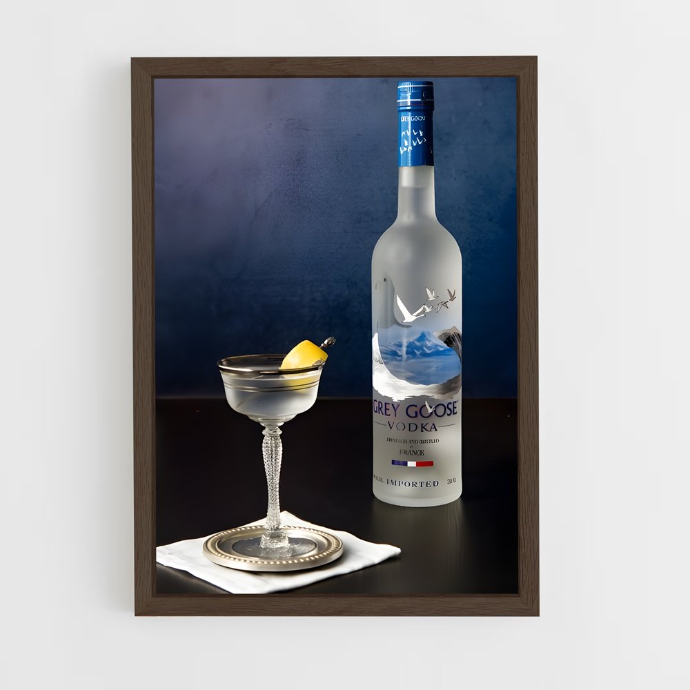 ap-grey goose-6 cadre Bois foncé