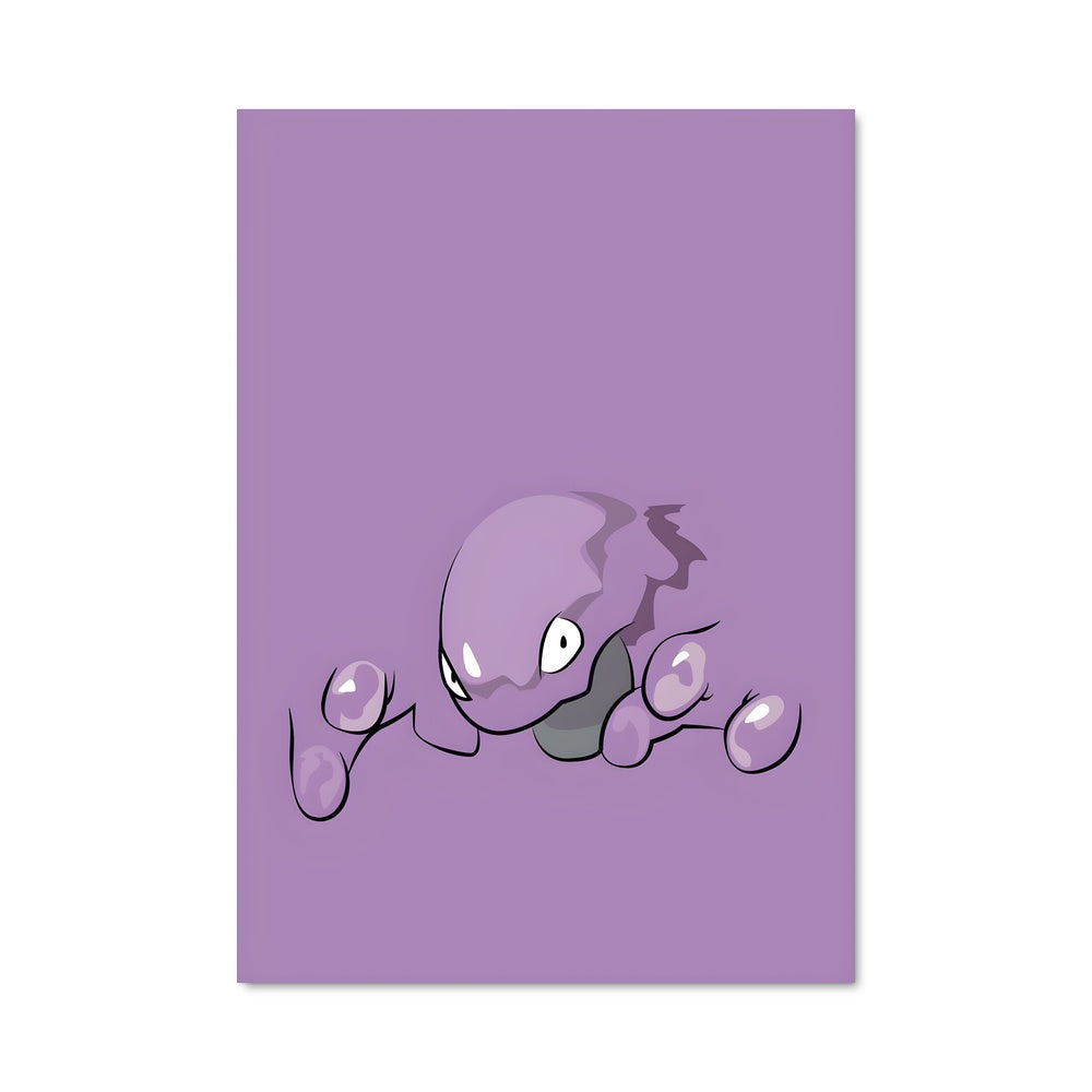 Poster Petite Baleine Violette