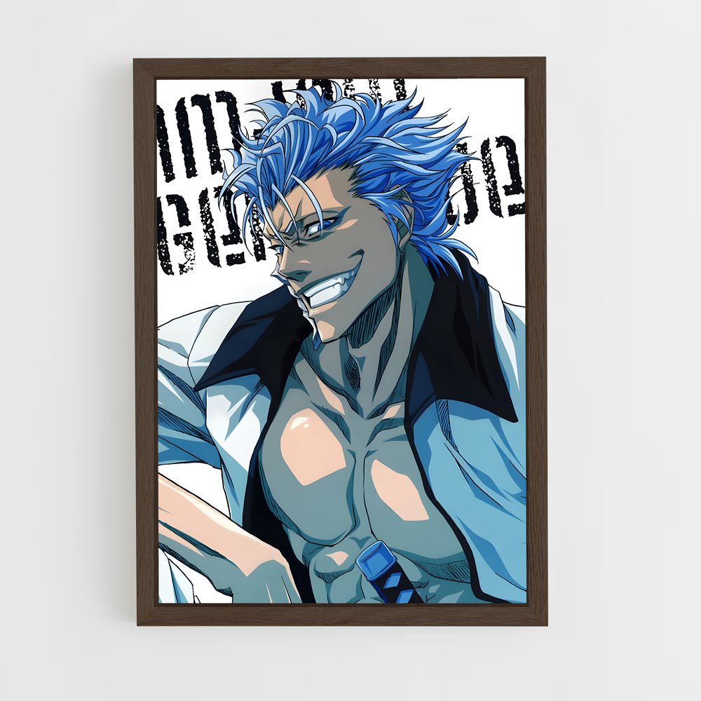 ap-grimmjow jaegerjaquez-5 cadre Bois foncé