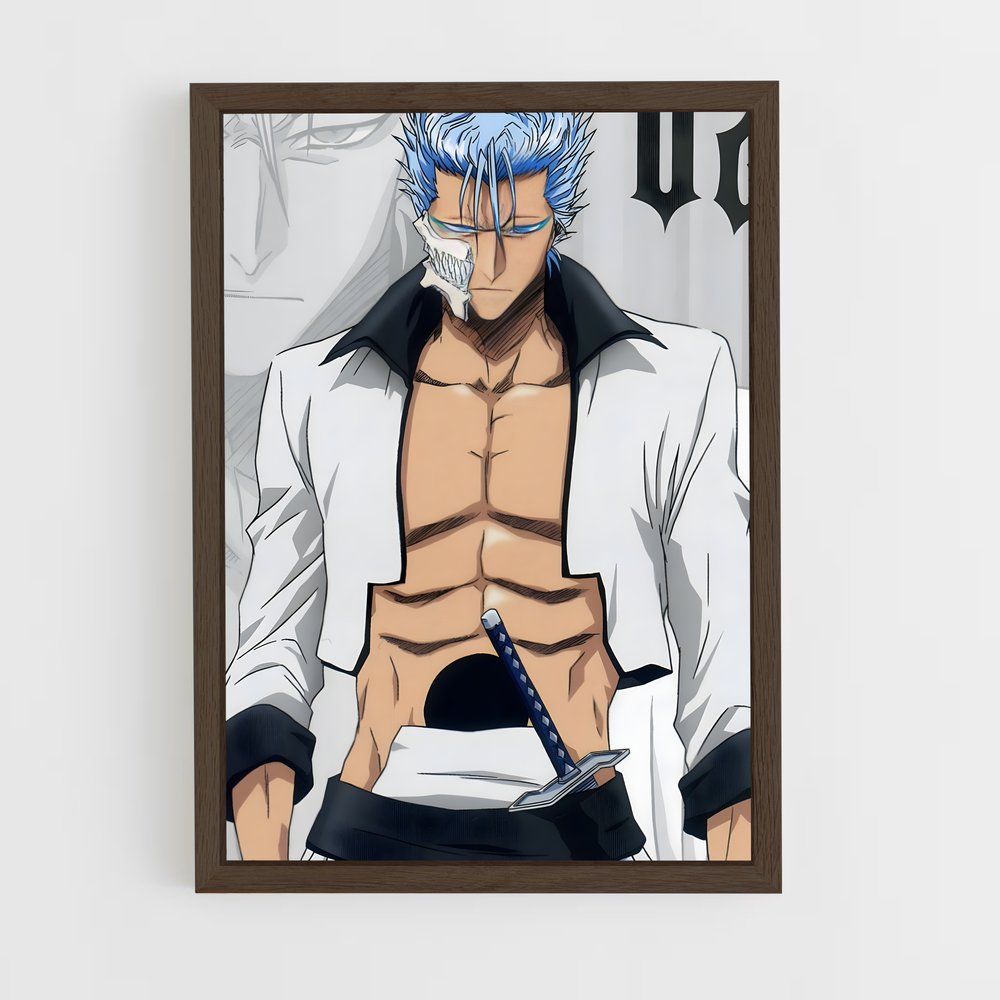 ap-grimmjow jaegerjaquez-7 cadre Bois foncé