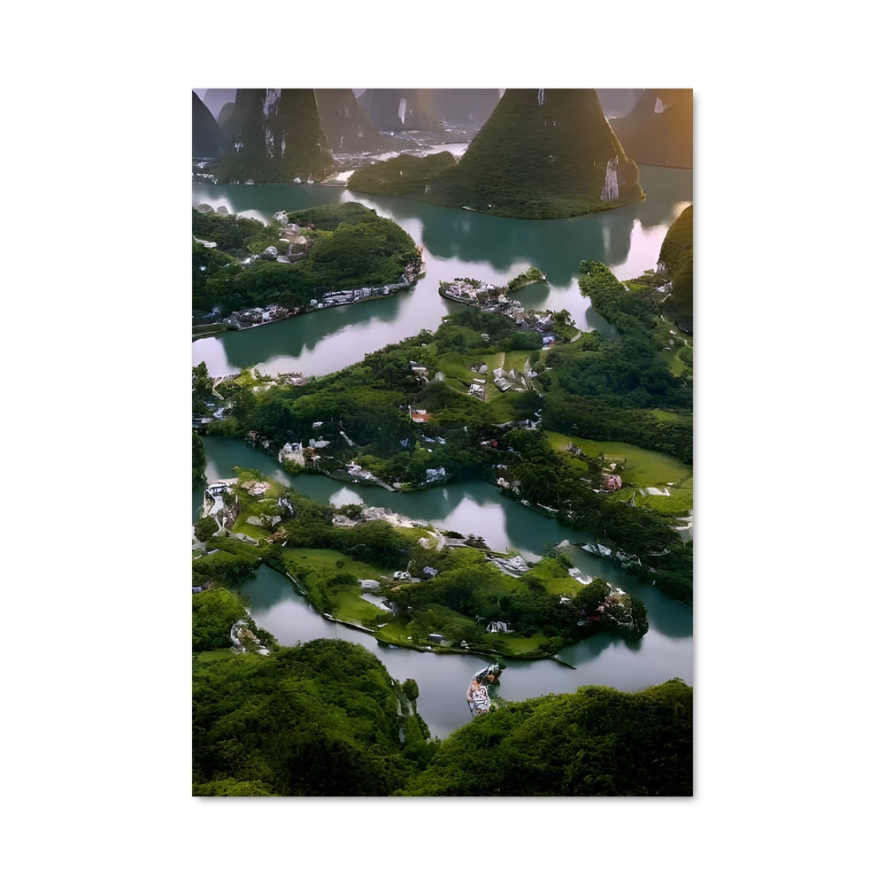 Poster Paysages de Guizhou