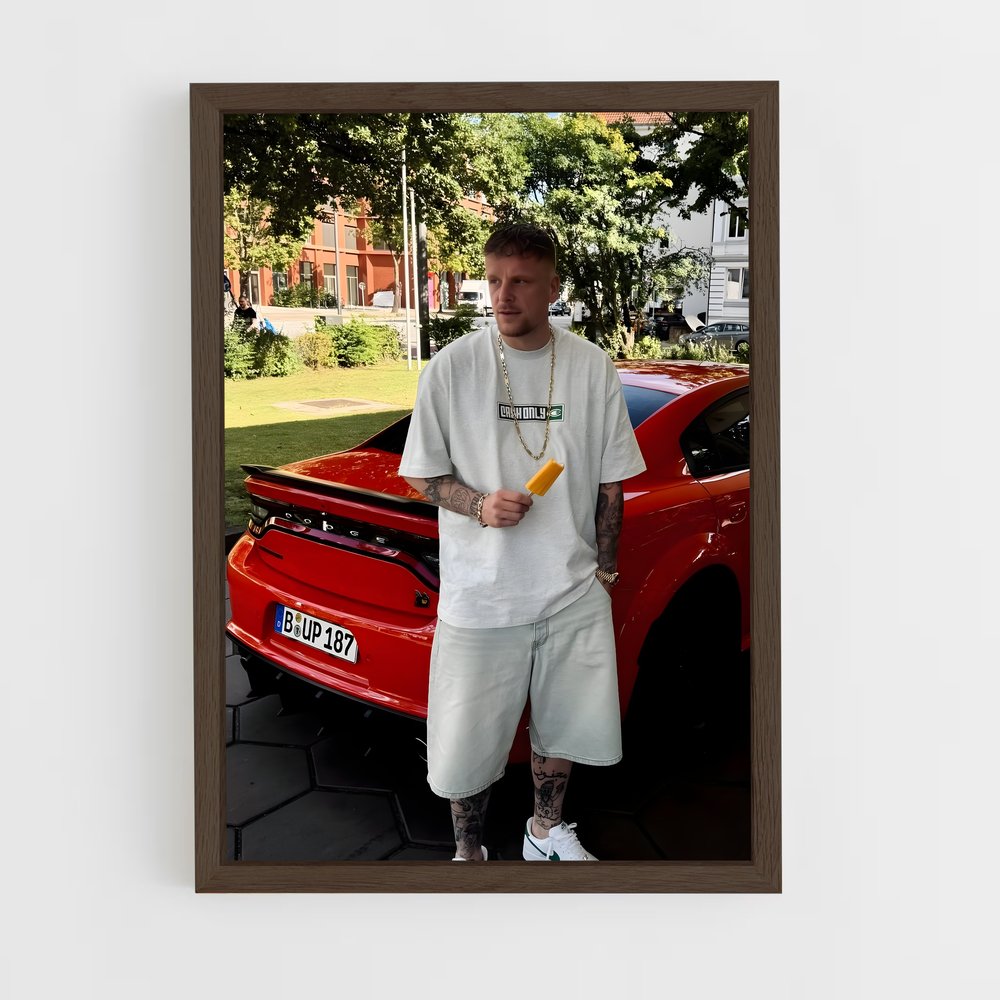 ap-gzuz-3 cadre Bois foncé