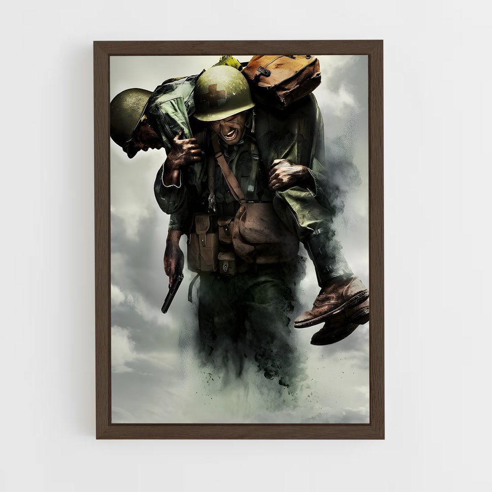 ap-hacksaw ridge-2 cadre Bois foncé