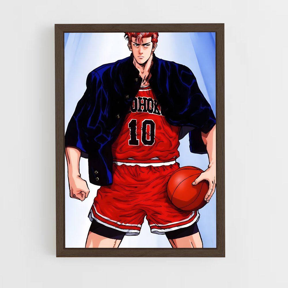 ap-hanamichi sakuragi-4 cadre Bois foncé