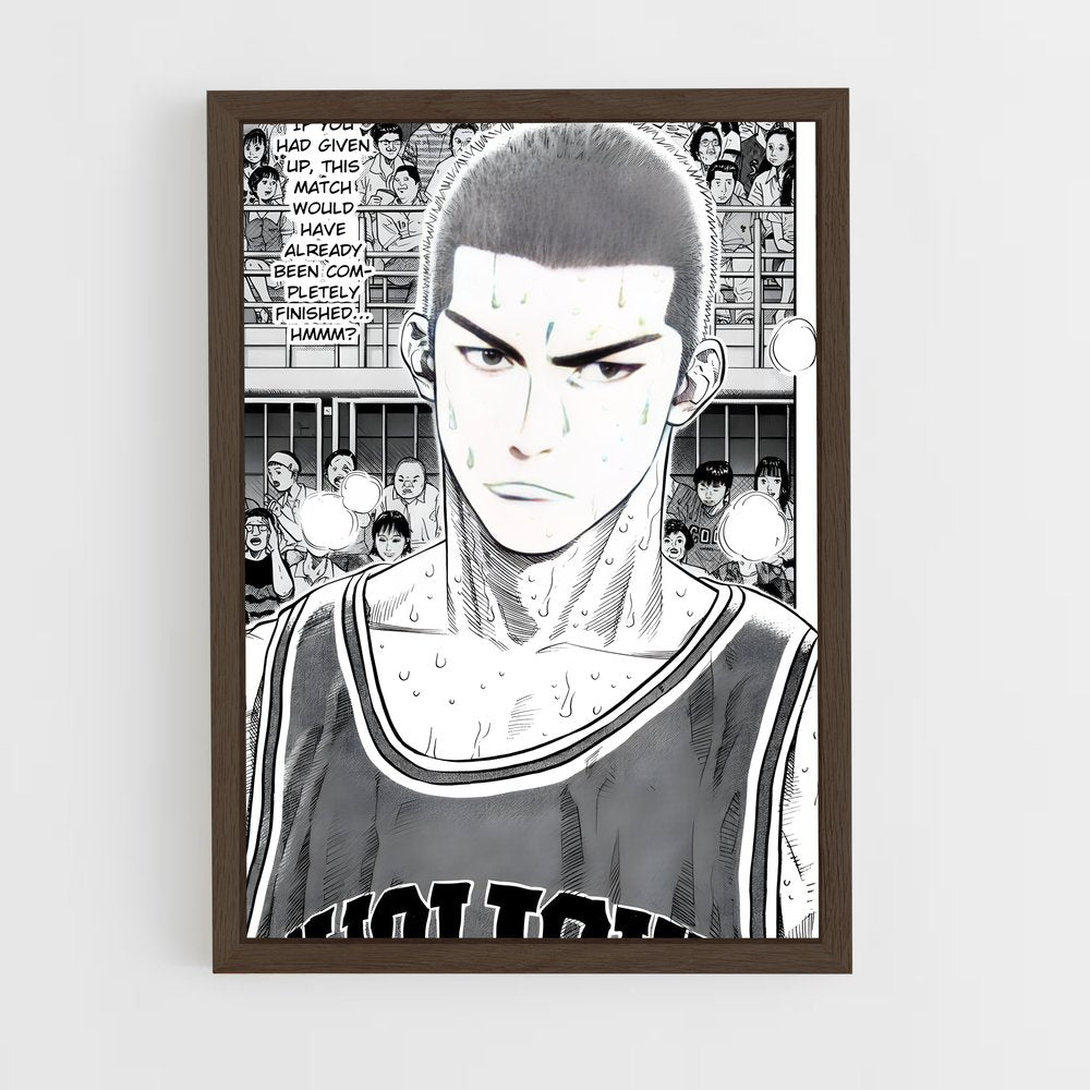 ap-hanamichi sakuragi-5 cadre Bois foncé