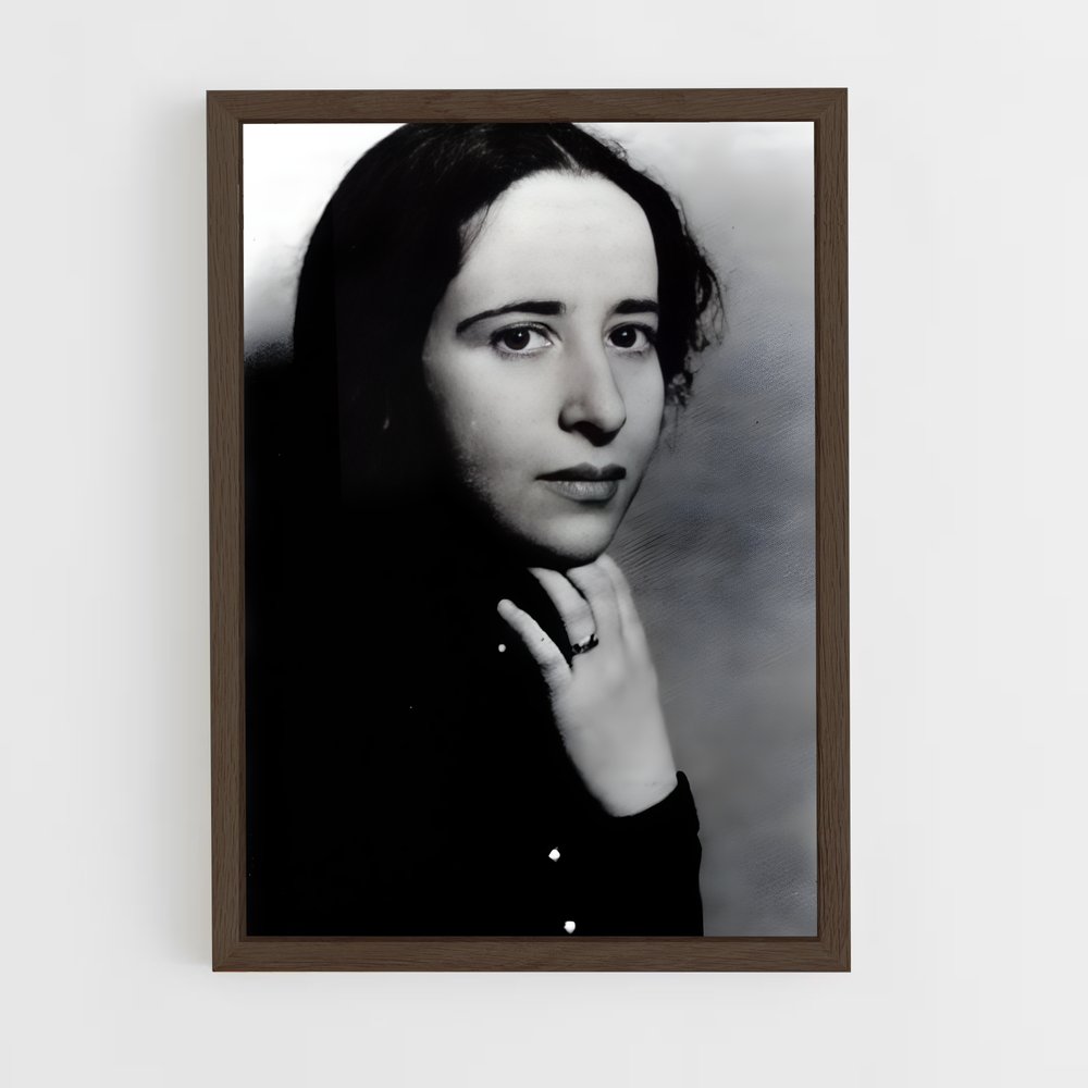 ap-hannah arendt-1 cadre Bois foncé
