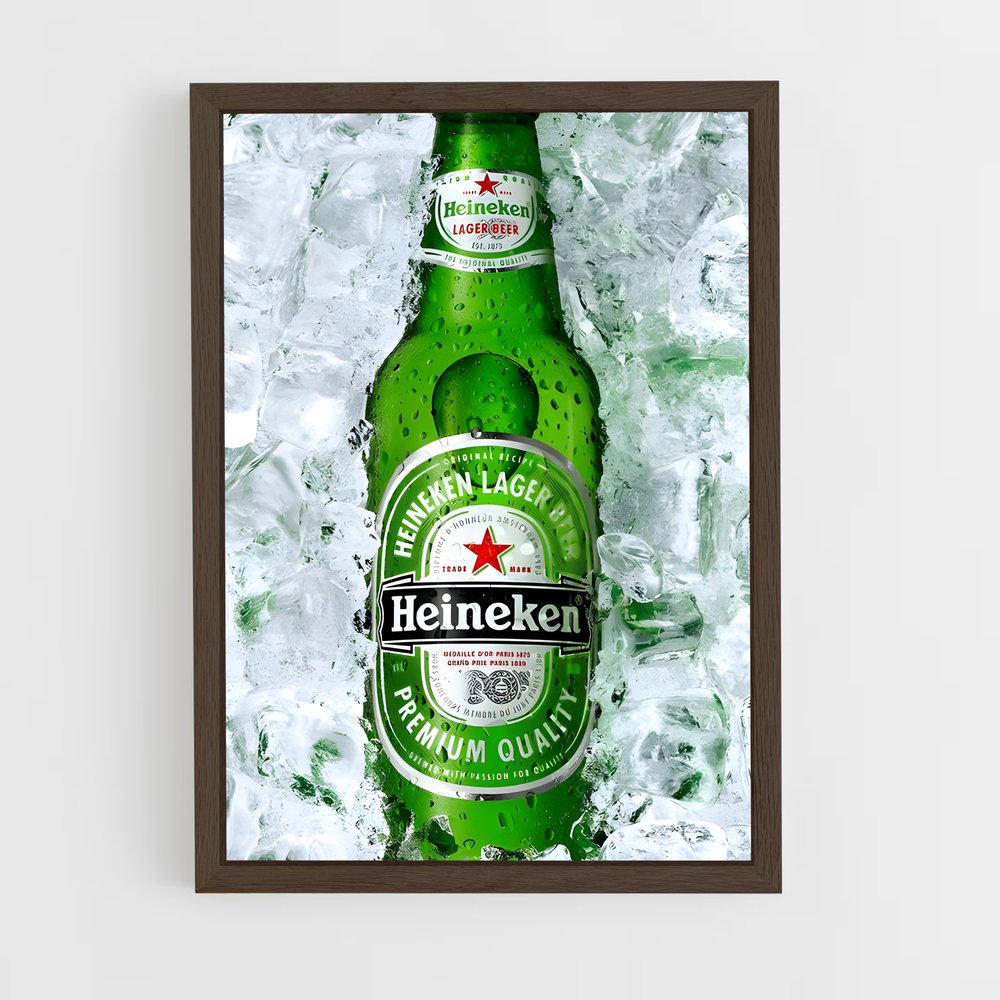 ap-heineken-11 cadre Bois foncé