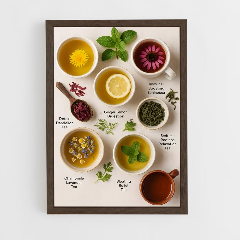 ap-herbal tea-1 cadre Bois foncé