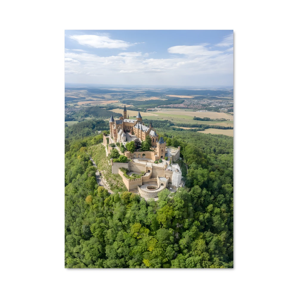 Poster Hohenzollern castle 90594