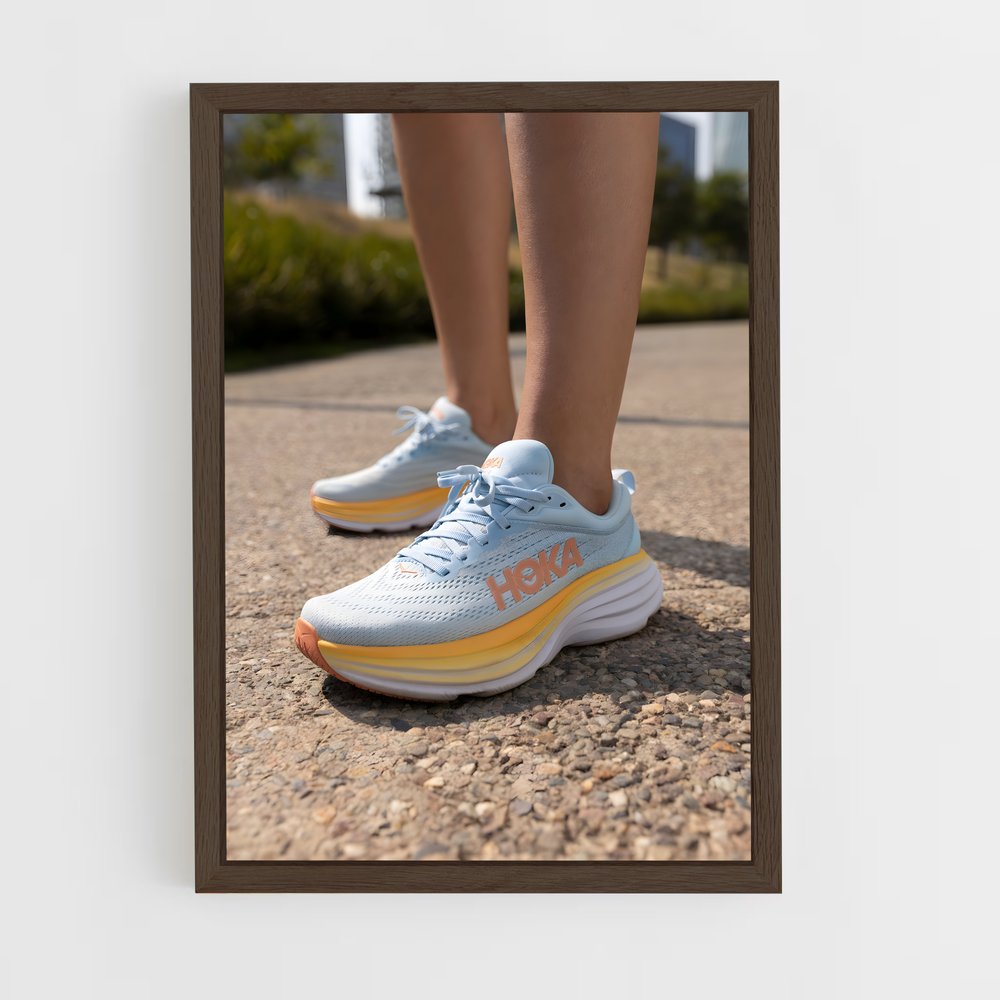 ap-hoka-1 cadre Bois foncé