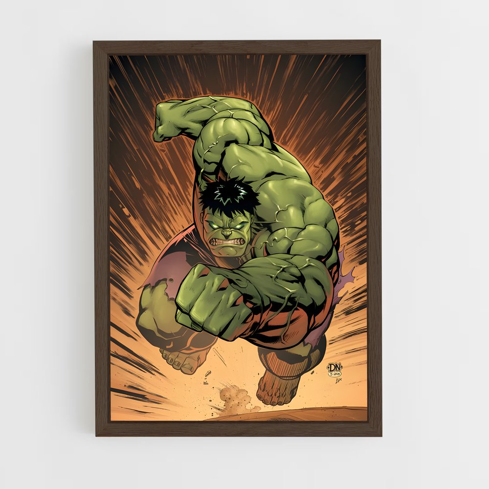 ap-hulk-6 cadre Bois foncé