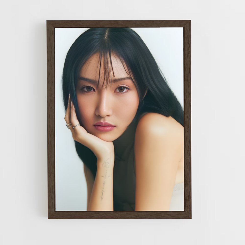 ap-hwasa-5 cadre Bois foncé