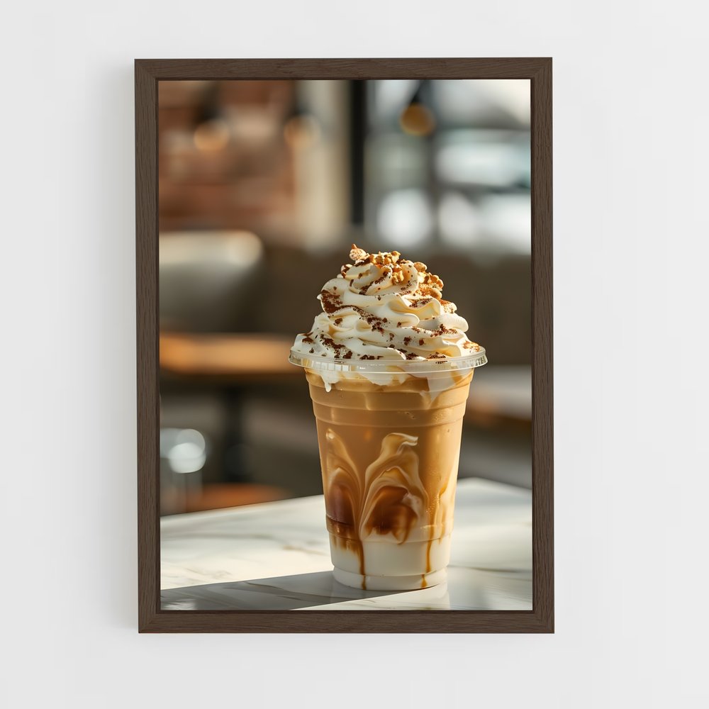 ap-iced coffee-6 cadre Bois foncé