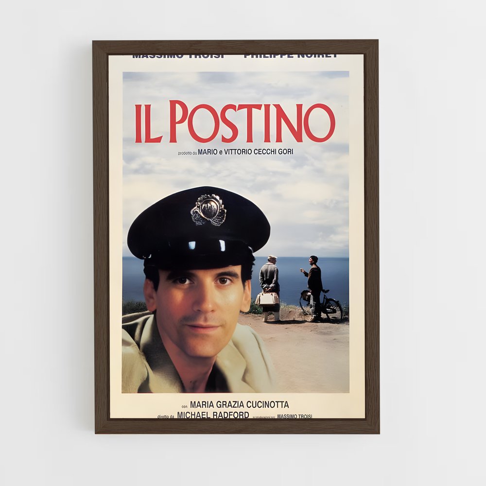 ap-il postino-1 cadre Bois foncé