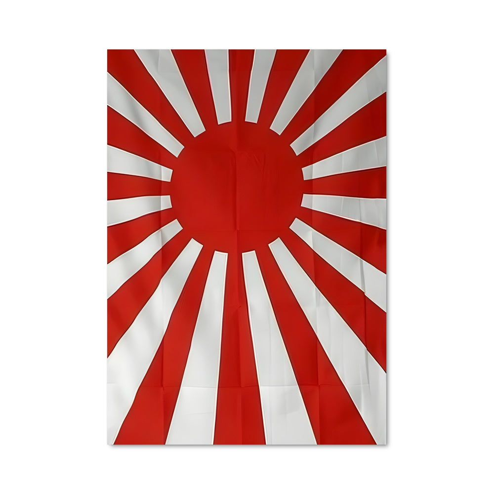 Poster Élan du Soleil Rouge