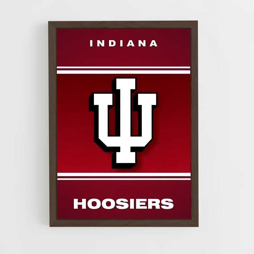 ap-indiana hoosiers-5 cadre Bois foncé