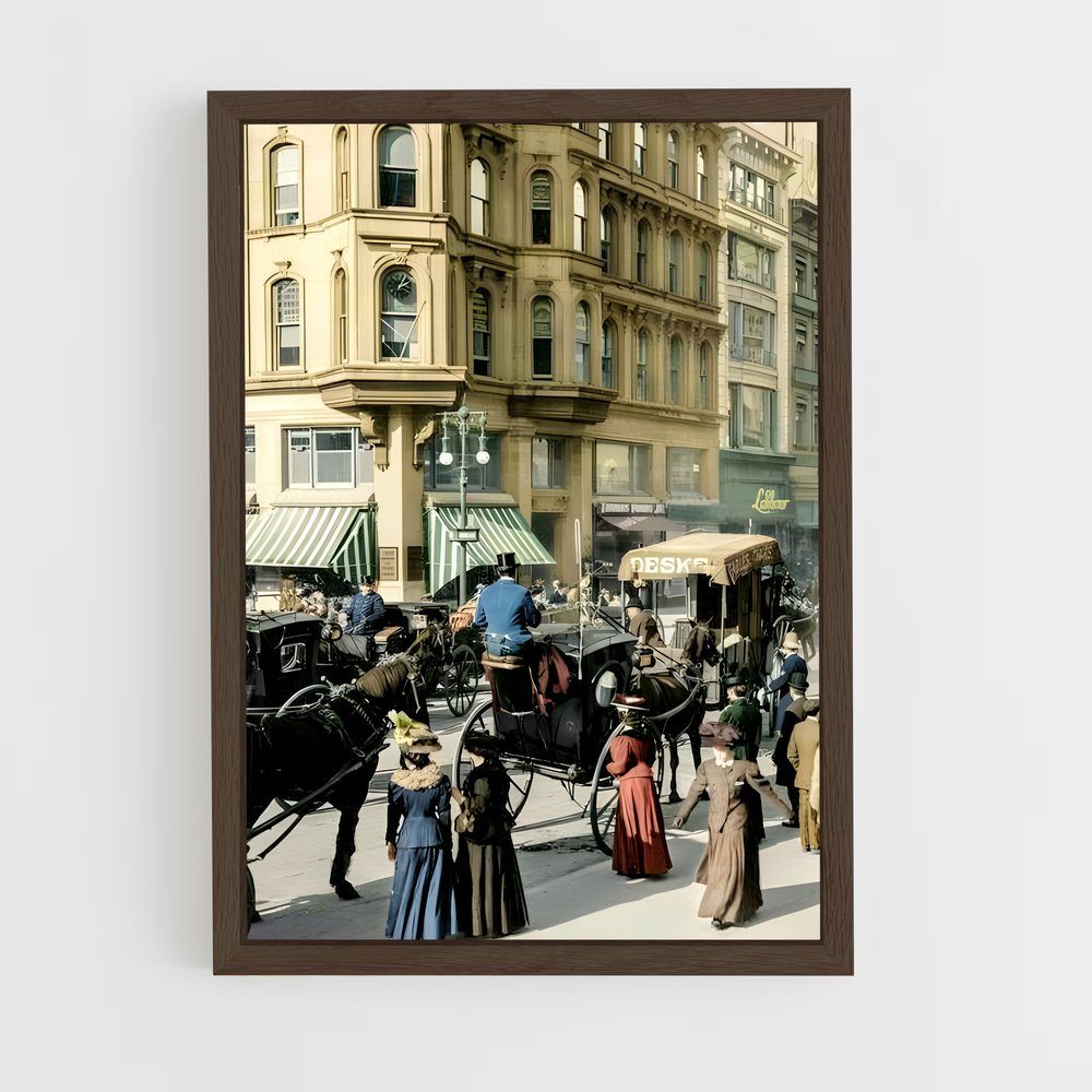 ap-industrial society-7 cadre Bois foncé