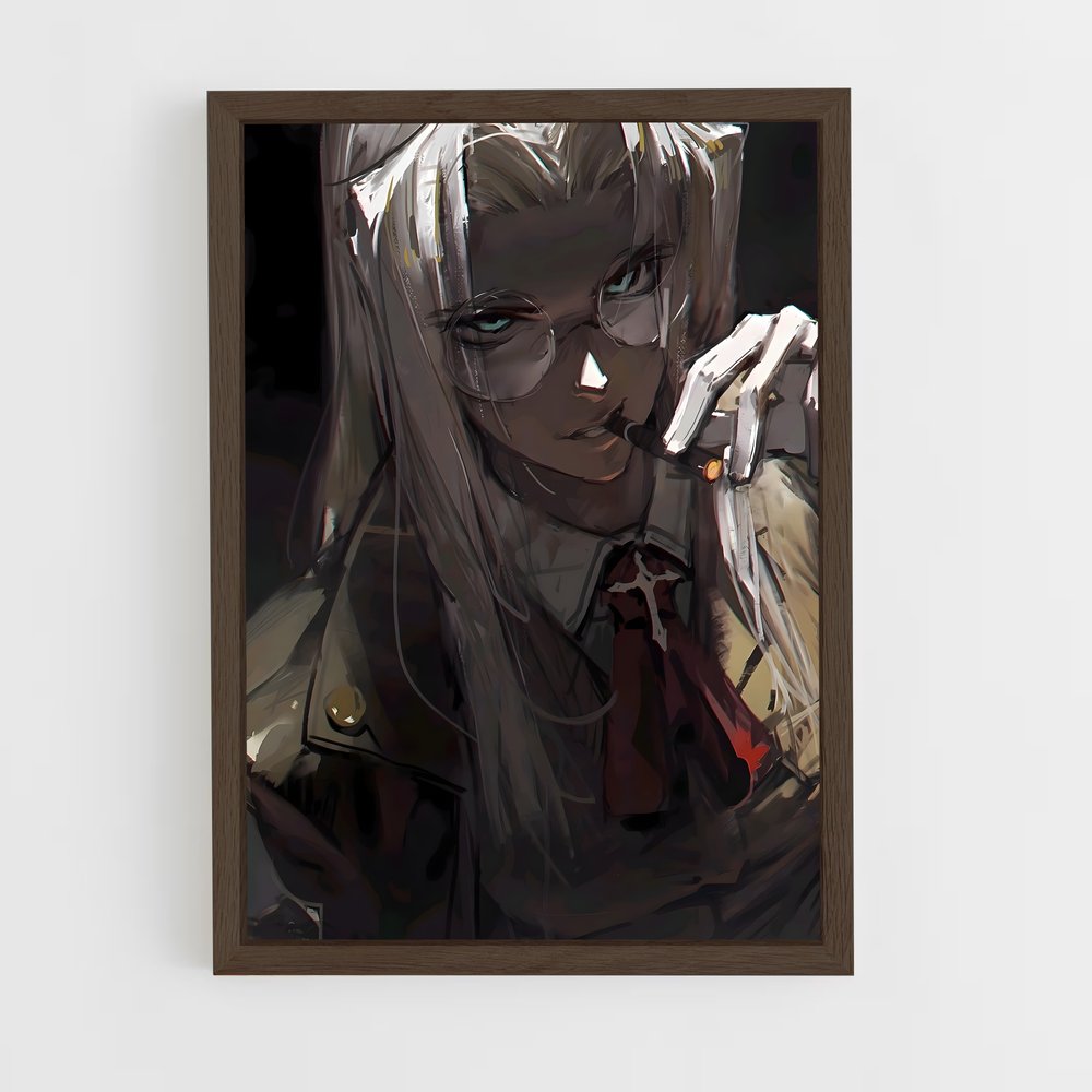 ap-integra hellsing-2 cadre Bois foncé