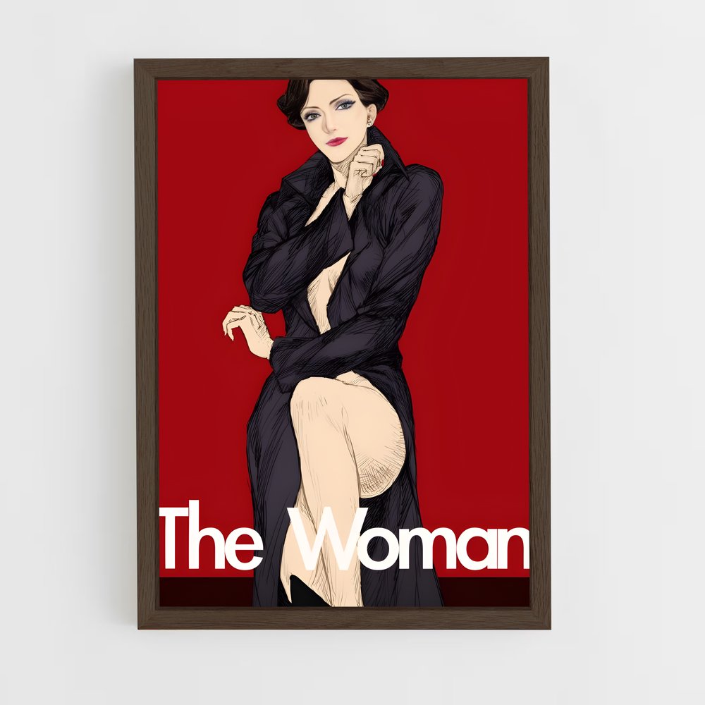 ap-irene adler-1 cadre Bois foncé