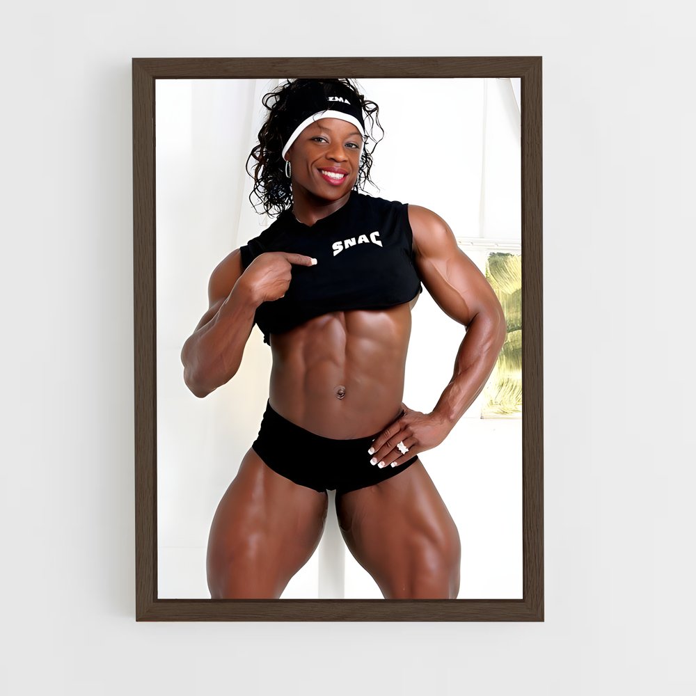 ap-iris kyle-5 cadre Bois foncé