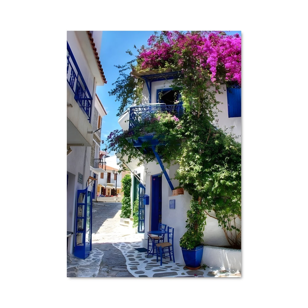 Poster Rue Méditerranéenne