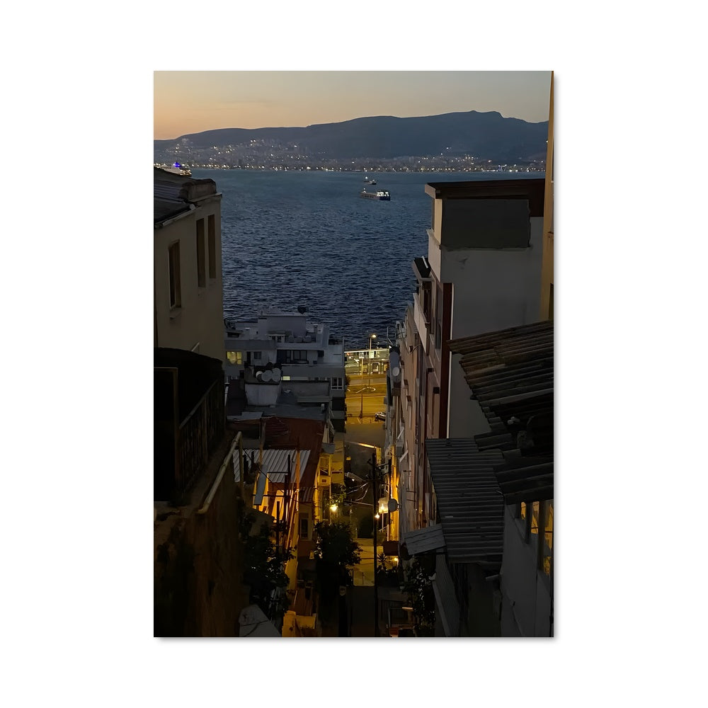 Poster Balcon sur Izmir