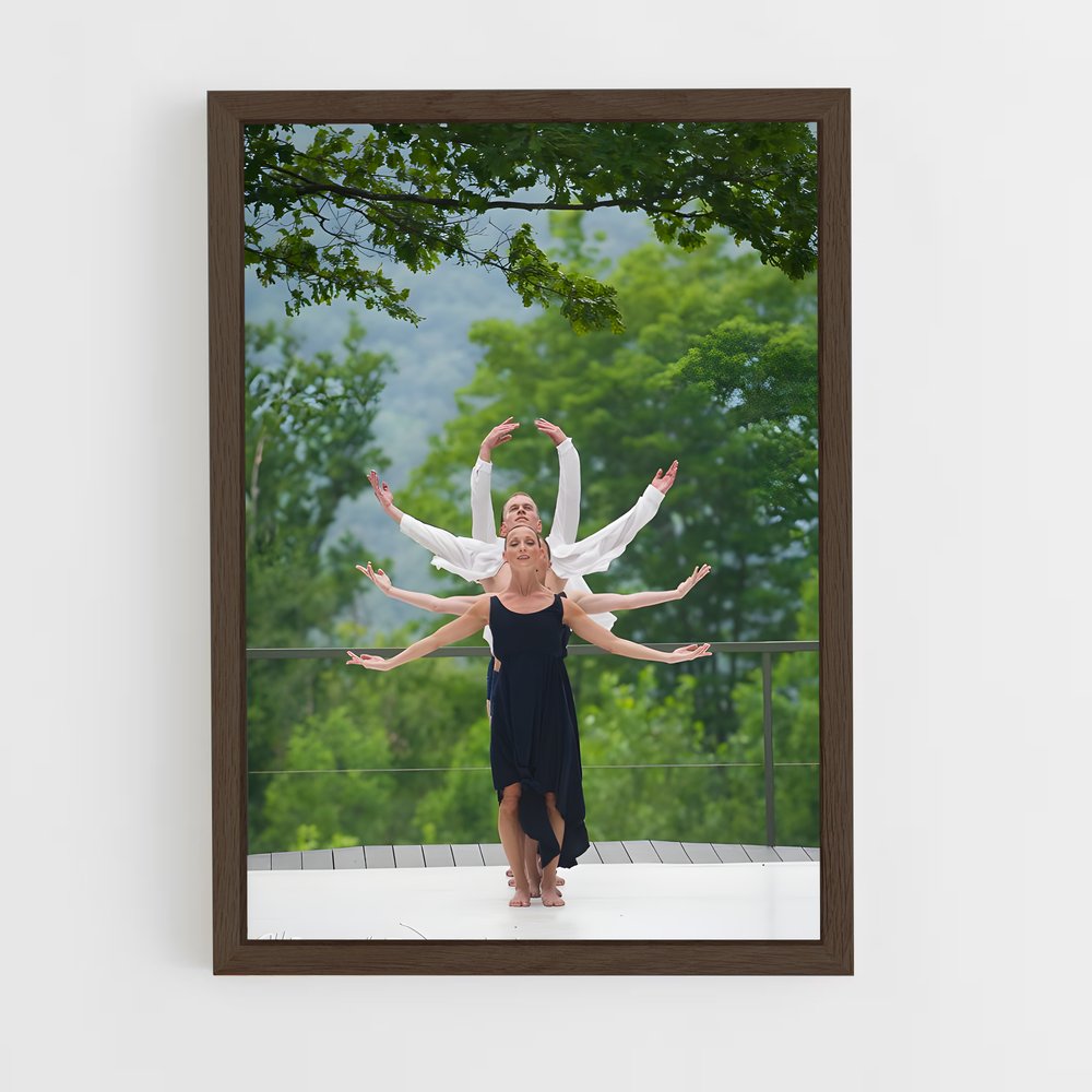 ap-jacob pillow dance festival-2 cadre Bois foncé