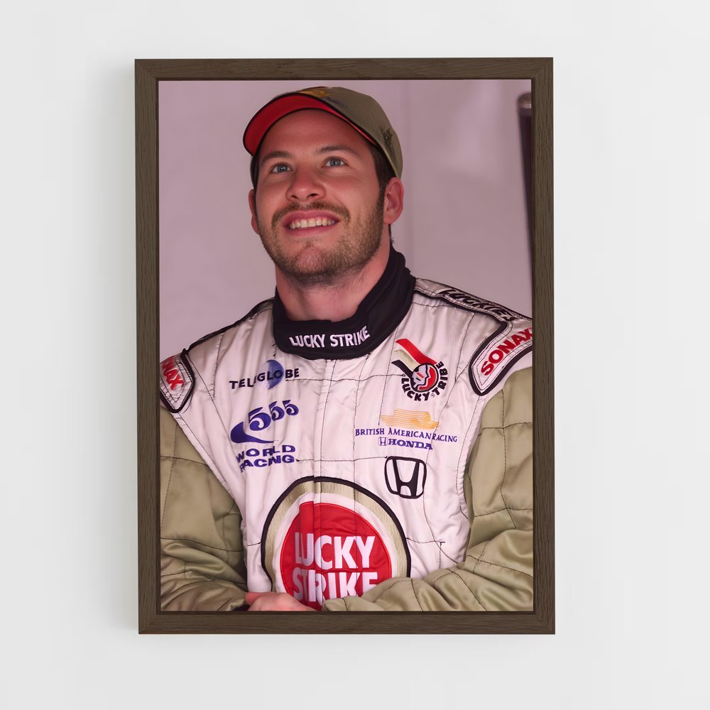 ap-jacques villeneuve-7 cadre Bois foncé