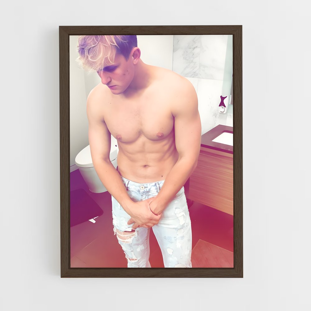 ap-jake paul-2 cadre Bois foncé