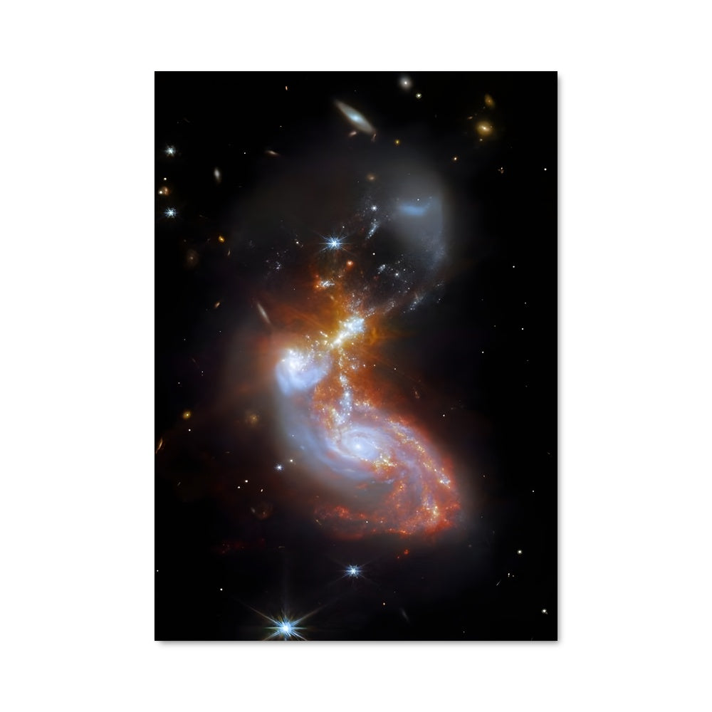 Poster Galaxie Éclatante