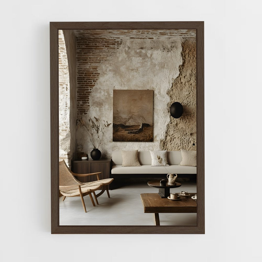 ap-japanese wabi-sabi-11 cadre Bois foncé